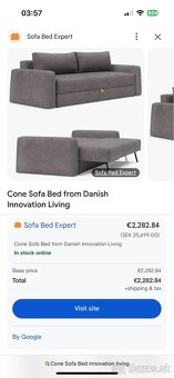 Rozkladací gauč od Innovation Living - 2