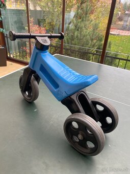 Odrážadlo Funny Wheels 2v1 - modré - 2