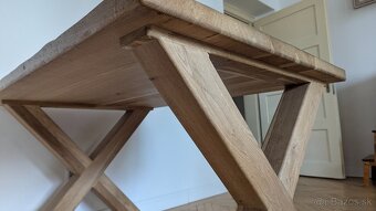 Masívny dubový stôl - 2