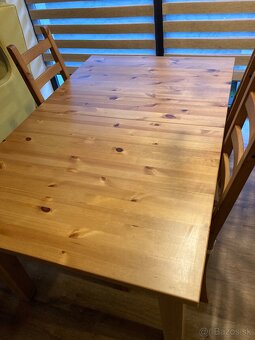 Ikea stôl +4stoličky - 2