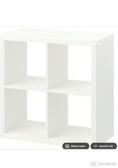 Predám policovú skrinku nízku- IKEA KALLAX - nová - 2 ks - 2