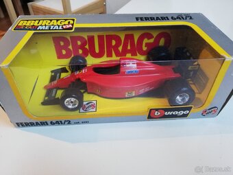 2x Bburago 1:24 Ferrari 641 +1:43 Ford Escort - 2