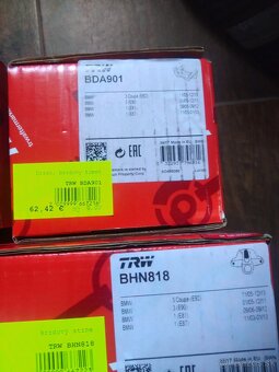 BMW zadne brzdy E90, E92, E81, E87 - 2