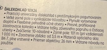Dalekohlad 10x26 -10€ - 2