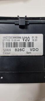 Dieslové Sportchrom budíky VW Golf 4, Bora - 2