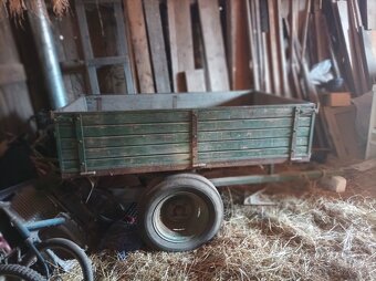 Vlečka za malotraktor - 2