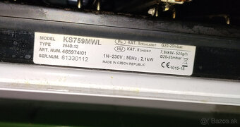 Sporák MORA KS 759 MWL - 2