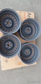 Plechove disky 7j R16 5x112 Original,VW Škoda,Seat,Audi - 2