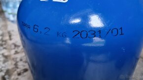 Plynova flasa, bomba 5kg ideal na gril Weber - 2