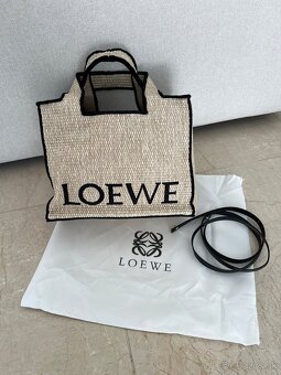 LOEWE LOGO RAFFIA TOTE BAG - 2