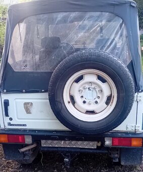 Plachta suzuki samurai - 2