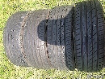 Letné pneumatiky 205/55 R17 8mm ako nove - 2