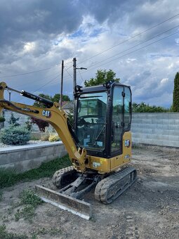 Prenájom Bagra CAT 301.8 - 2