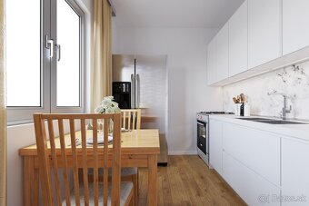Na predaj 3 izbový byt s balkónom a s krásnym výhľadom v LC - 2