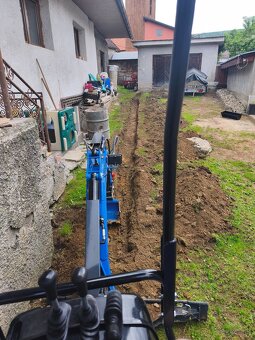 Výkopové a zemné práce Minibágrom ✅ - 2