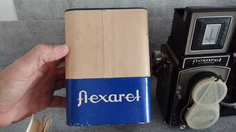 Starý fotoaparát Flexaret VI automat s brašnou, KRABICI aj. - 2