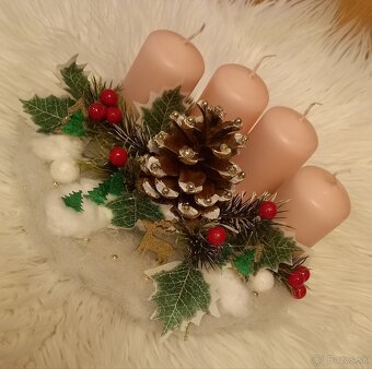 Adventný veniec, svietnik LACNO Košice - 2