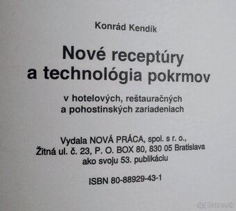 Nove receptury - 2
