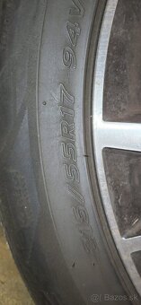 Bridgeston  215/55 r17 letne pneu - 2