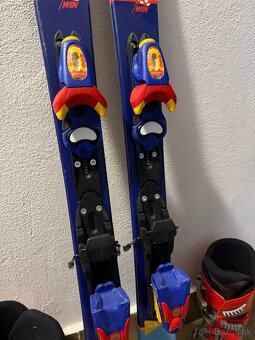 Predam SADA detské lyže 110cm a lyžiarsky 22cm - 2