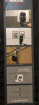 Akú križový líniový laser 4 V - 2