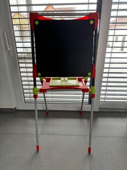 tabuľa magnetická Smoby obojstranná, polohovateľna - 2