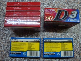 MC kazety zabalene - 2