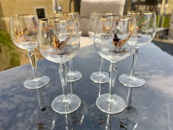 Sada pohárov retro “bažant” - 2