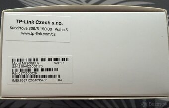 4G sim modem Tp- link M7200 - 2