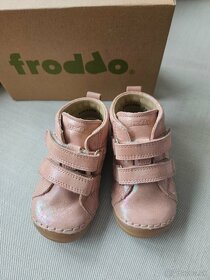 celoročné topánky FRODDO Paix velcro - pink shine - vel.21 - 2