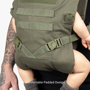 Predám klokanku/nosič tactical baby carrier - 2