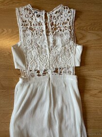 Elegantné biele šaty - 2