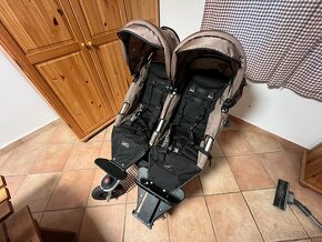 Predám kočík pre dvojičky + 2x fusak za 150,-€ - 2