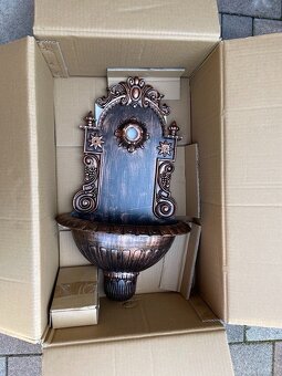 zahradne kovove umyvadlo 61cm medene - 40% - 2