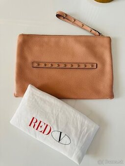Kozena listova kabelka Valentino /clutch - 2