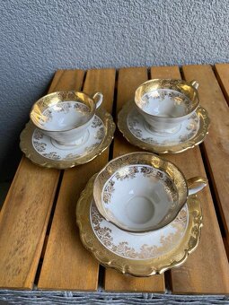 Porcelán Zlatý set - 2