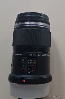 Olympus M.Zuiko digital 60mm 1:2.8 Macro ed msc cena 350€ - 2