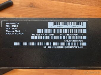 Samsung Galaxy Z Fold 3 ROM:512GB RAM:12GB Phantom Black - 2