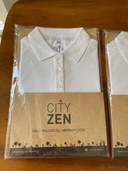 Dámska polokošeľa biela - CITY ZEN - 2