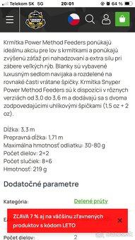 Cresta Snyper Power Method Feeder 3,3 - 2