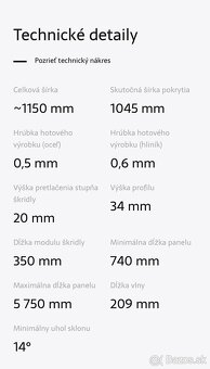 Strešná krytina Blachotrapez - 2