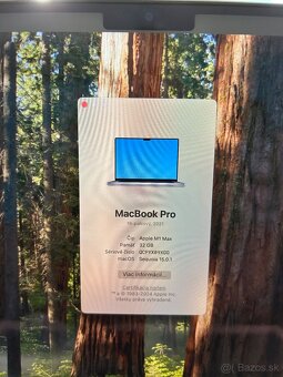 Apple Macbook Pro M1 Max 32gb ram 1TB disk - 2