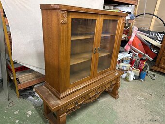 Pribornik z masívu - holandský nábytok - 2