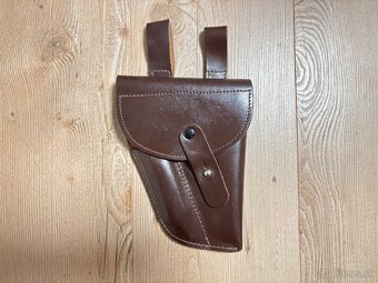 Kožené púzdro na pištoľ CZ 50/70, ČSĽA / SNB (ZNB, VB) - 2