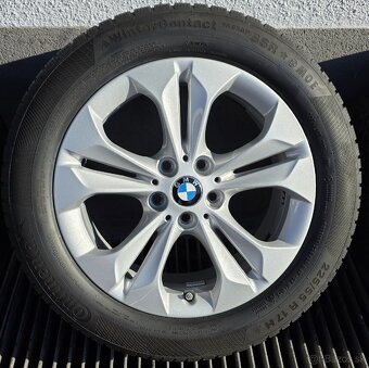 225/55R17 zimné pneu+disky BMW Double-Spoke 564-reflexsilver - 2
