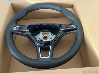 Nový originálny trojramenný MF volant Škoda - vyhrievaný - 2