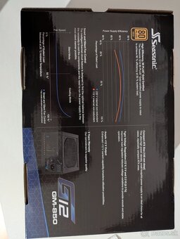 Seasonic G12 850W + krabica a kabeláž - 2