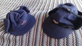 Zimná čiapka ČSD železničiarska - 2