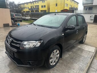 DÁCIA SANDERO 1,2 BENZÍN 4 VALEC ROK 2015 KLIMA - 2