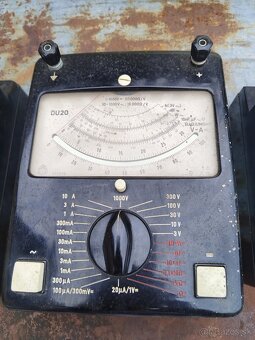Meracie prístroje, Ohm meter, Voltmeter RLC 10, DU 20 - 2